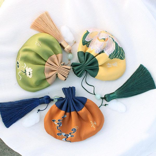 storage bags classical chinese style jewelry bag handmade vintage pattern sachet pouch lucky jade tassel pendant drawstring gift
storage bags classical chinese style jewelry bag handmade vintage pattern sachet pouch lucky jade tassel pendant drawstring gift