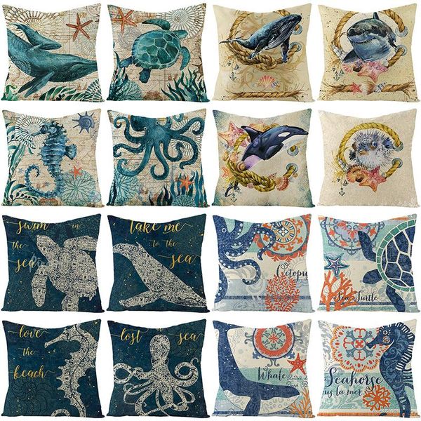 cushion/decorative pillow marine life printed cushion cover 45*45 covers sofa cushions cases cotton linen pillowcase home decor 0375
cushion/decorative pillow marine life printed cushion cover 45*45 covers sofa cushions cases cotton linen pillowcase home decor 0375