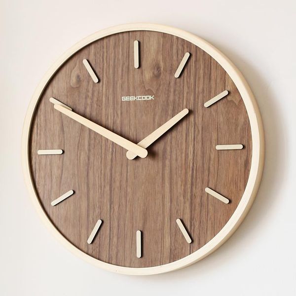 luxury wooden silent wall clock modern design creative simple living room reloj de pared moderno home decoration ba60 clocks
luxury wooden silent wall clock modern design creative simple living room reloj de pared moderno home decoration ba60 clocks