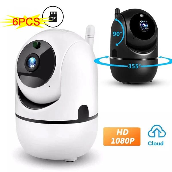 cameras 6pcs ip wifi camera smart 1080p hd cloud home security 360 auto tracking network wireless cctv video surveillance
cameras 6pcs ip wifi camera smart 1080p hd cloud home security 360 auto tracking network wireless cctv video surveillance