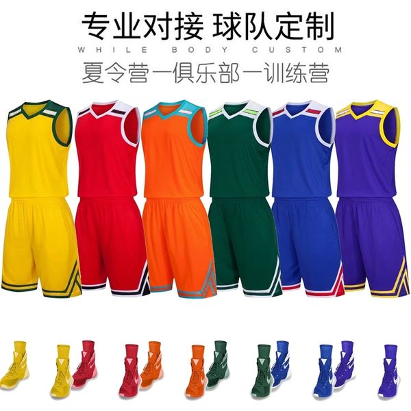 children's men's team uniform student competition training basketball diy lettering 10 color ball suit, Gray
children's men's team uniform student competition training basketball diy lettering 10 color ball suit, Gray