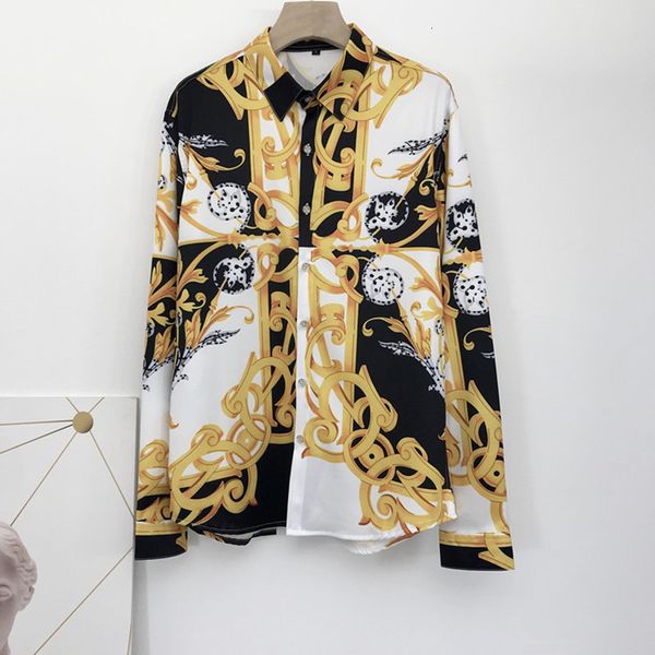 men's casual shirts eurmen/women retro american print high-quality man-made sleeve long shirt c226, White;black
men's casual shirts eurmen/women retro american print high-quality man-made sleeve long shirt c226, White;black