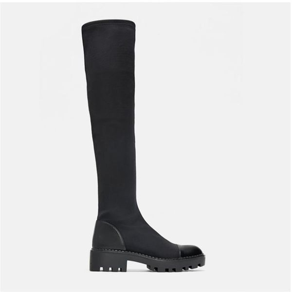 boots over the knee women sock stretch fabric winter for long black booties ladies thigh high la5t
boots over the knee women sock stretch fabric winter for long black booties ladies thigh high la5t