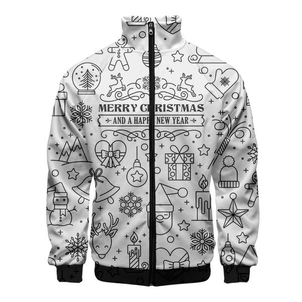 men's jackets collar jacket 3d printed zipper women/men long sleeve casual streetwear clothes funny happy merry christmas, Black;brown
men's jackets collar jacket 3d printed zipper women/men long sleeve casual streetwear clothes funny happy merry christmas, Black;brown