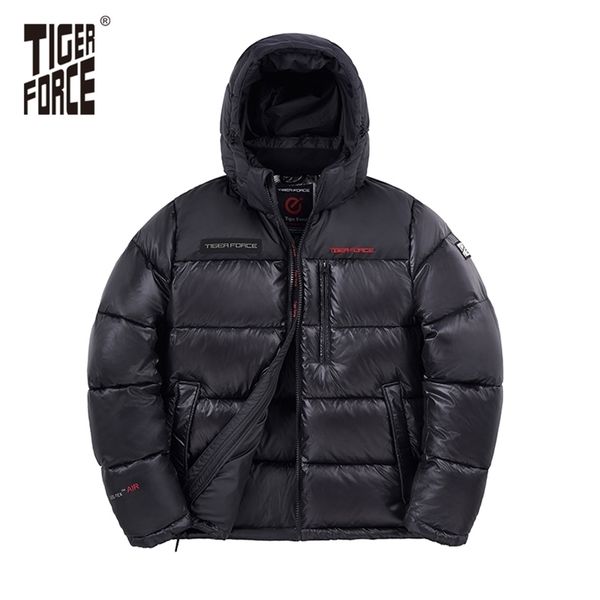 tiger force men's winter jacket hooded coat casual clothing warm thick pocket zipper down jackets winter parka men brand 70793 211216, Black
tiger force men's winter jacket hooded coat casual clothing warm thick pocket zipper down jackets winter parka men brand 70793 211216, Black