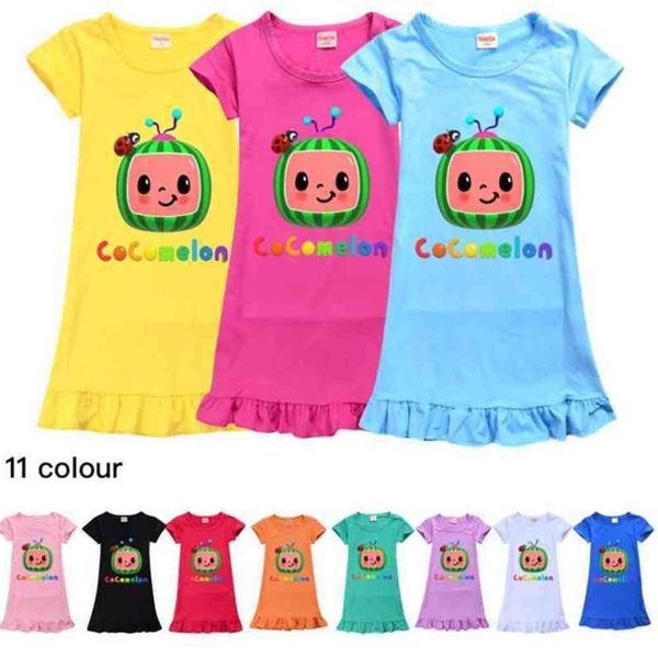 cocomelon ji boys pattern cute girls' dress kids multicolor short sleeve nightdress candy home dresses skirt clothes 110-150cm gg494t2g, Red;yellow
cocomelon ji boys pattern cute girls' dress kids multicolor short sleeve nightdress candy home dresses skirt clothes 110-150cm gg494t2g, Red;yellow