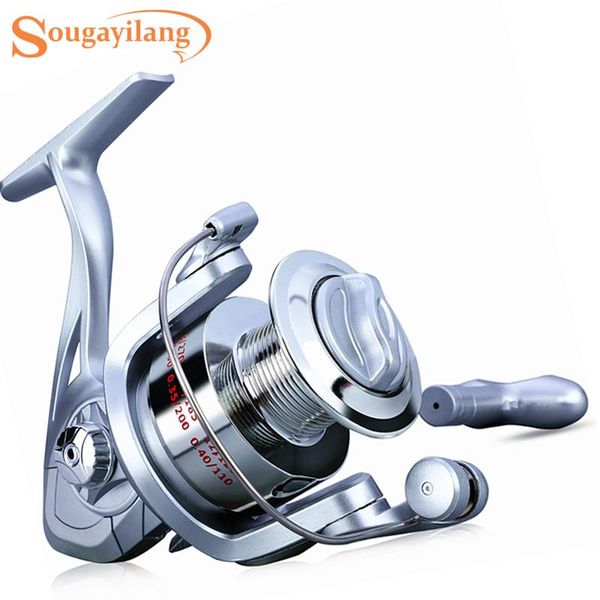 sougayilang 1000-3000 fishing reels 5.2:1 high speed right/left hand spinning salt water fresh reel tackle tools baitcasting
sougayilang 1000-3000 fishing reels 5.2:1 high speed right/left hand spinning salt water fresh reel tackle tools baitcasting