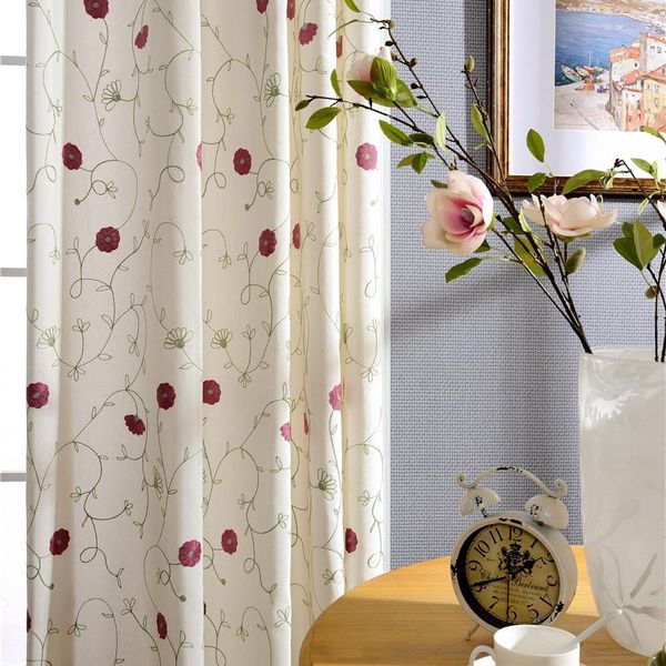 curtain & drapes american country style curtains for living room bedroom window blackout simple modern artificial cotton embroidered flower
curtain & drapes american country style curtains for living room bedroom window blackout simple modern artificial cotton embroidered flower