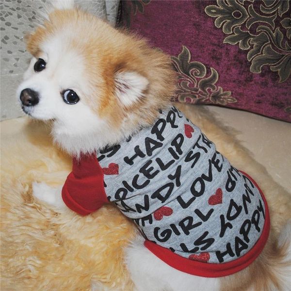 dog apparel spring and autumn leisure styles pet clothing warm comfortable fashionable cute cotton t-shirt bichon small
dog apparel spring and autumn leisure styles pet clothing warm comfortable fashionable cute cotton t-shirt bichon small