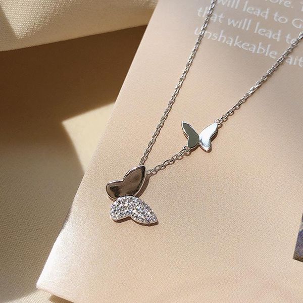 chains the butterfly necklace female contracted collarbone chain of small and pure fresh temperament act role ofing is tasted, Silver
chains the butterfly necklace female contracted collarbone chain of small and pure fresh temperament act role ofing is tasted, Silver