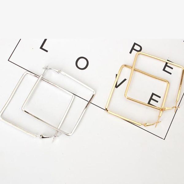 summer style atmospheric square earrings temperament women's all-match gold and silver jewelry gifts simple hoop & huggie, Golden;silver
summer style atmospheric square earrings temperament women's all-match gold and silver jewelry gifts simple hoop & huggie, Golden;silver