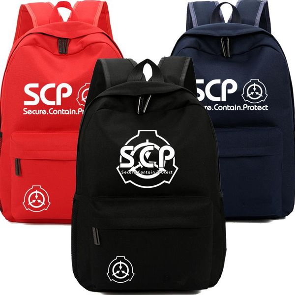 backpack scp bag special containment procedures foundation zipper casual school students book boys girls fans black
backpack scp bag special containment procedures foundation zipper casual school students book boys girls fans black