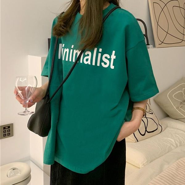 cotton short sleeve t-shirt women's summer 2021 korean student loose and versatile half solid color fashion, White
cotton short sleeve t-shirt women's summer 2021 korean student loose and versatile half solid color fashion, White