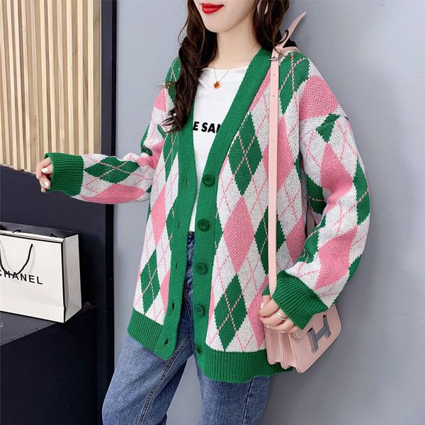 women's sweaters cardigan loose v-neck coat knitted oversized women clothing 5pxr, White;black
women's sweaters cardigan loose v-neck coat knitted oversized women clothing 5pxr, White;black