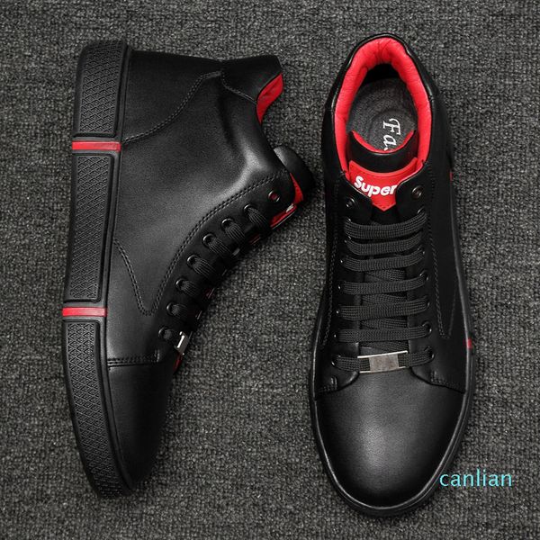 fashion boots real leather high cotton shoes casual large-size black white leather-shoes
fashion boots real leather high cotton shoes casual large-size black white leather-shoes