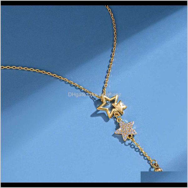 necklaces & pendants drop delivery 2021 five pointed star necklace long jewelry fashion zircon clavicle chain womens micro inlaid pendant 5n, Silver
necklaces & pendants drop delivery 2021 five pointed star necklace long jewelry fashion zircon clavicle chain womens micro inlaid pendant 5n, Silver