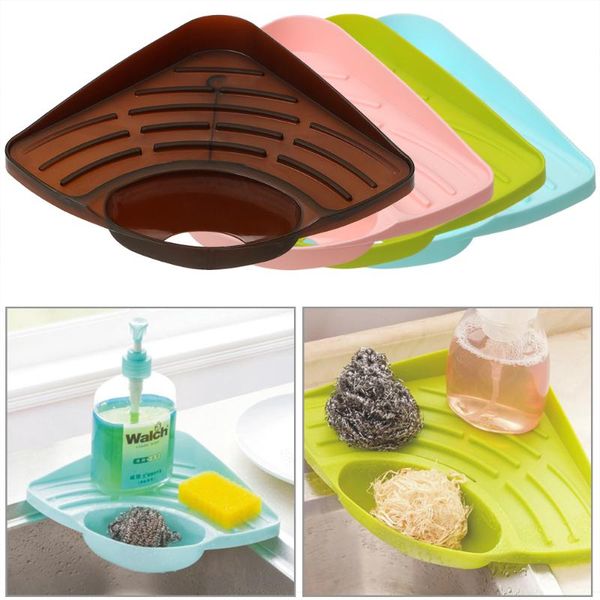 hooks & rails useful triangular sink rack sponge stand with sucker soap shelf kitchen organizer storage racks
hooks & rails useful triangular sink rack sponge stand with sucker soap shelf kitchen organizer storage racks