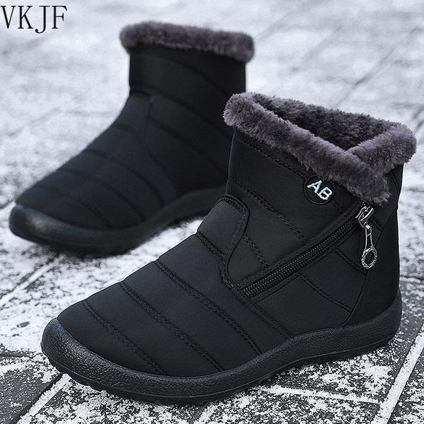 boots 2021 snow women's non-slip women winter fur warm ankle for down waterproof booties botas mujer 40, Black
boots 2021 snow women's non-slip women winter fur warm ankle for down waterproof booties botas mujer 40, Black