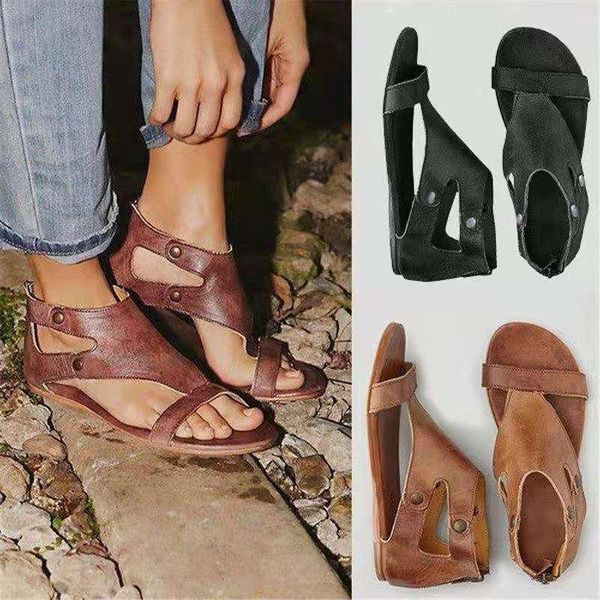 sandals 2021 women summer gladiator fashion flats female shoes soft bottom sandalias mujer outdoor beach flip flop, Black
sandals 2021 women summer gladiator fashion flats female shoes soft bottom sandalias mujer outdoor beach flip flop, Black
