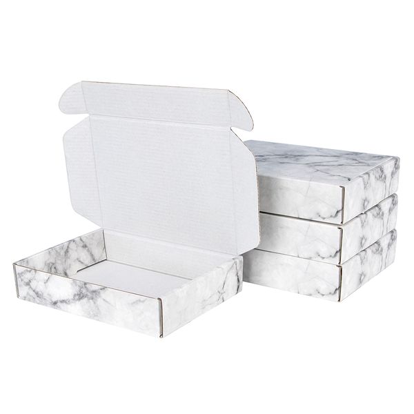 5pcs/marble pattern gift box 3-layer corrugated paper packaging transportation postal carton supports customized size and printed logo
5pcs/marble pattern gift box 3-layer corrugated paper packaging transportation postal carton supports customized size and printed logo