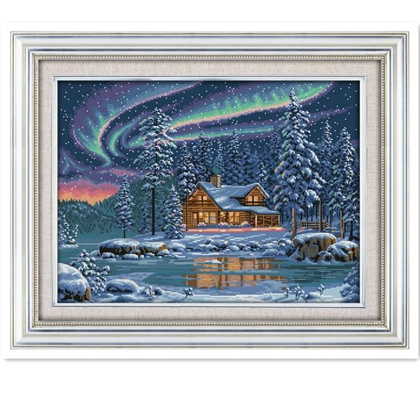 the aurora borealis chinese cross stitch patterns kits counted printed canvas dmc embroidery set diy kit dimensions cross-stitch
the aurora borealis chinese cross stitch patterns kits counted printed canvas dmc embroidery set diy kit dimensions cross-stitch