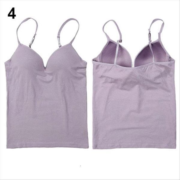 fashion adjustable built in womens camis bra padded self mold tees camisole retail wholesale 5aux 7ebs, White
fashion adjustable built in womens camis bra padded self mold tees camisole retail wholesale 5aux 7ebs, White