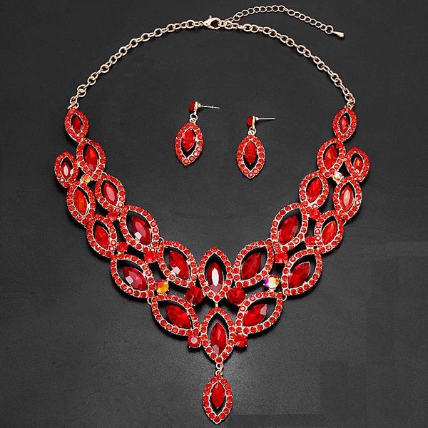 earrings & necklace fashion women jewelry sets wedding necklaces vintage crystal gold silver color
earrings & necklace fashion women jewelry sets wedding necklaces vintage crystal gold silver color
