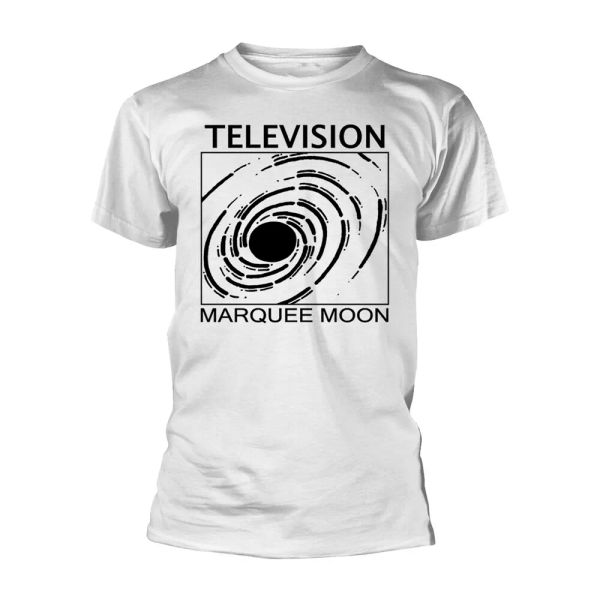television marquee moon licensed men t-shirt, White;black
television marquee moon licensed men t-shirt, White;black
