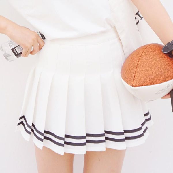 skirts harajuku preppy style balck white high waist skirt women summer korean fashion pleated schoolgirl streetwear clothes, Black
skirts harajuku preppy style balck white high waist skirt women summer korean fashion pleated schoolgirl streetwear clothes, Black