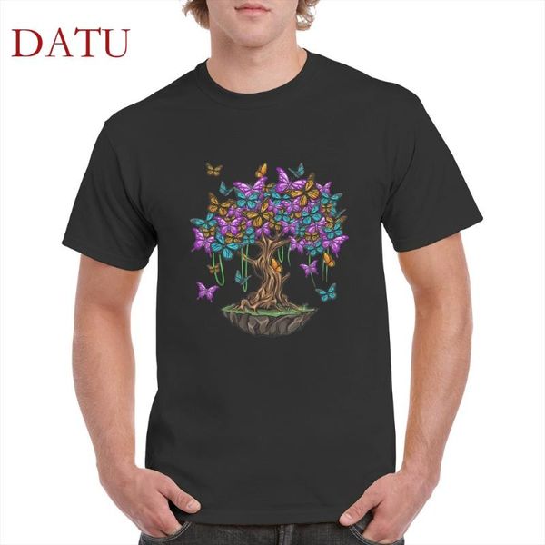 men's t-shirts butterfly tree print tshirt 100% cotton beautiful t shirt harajuku casual oversized female/male's, White;black
men's t-shirts butterfly tree print tshirt 100% cotton beautiful t shirt harajuku casual oversized female/male's, White;black