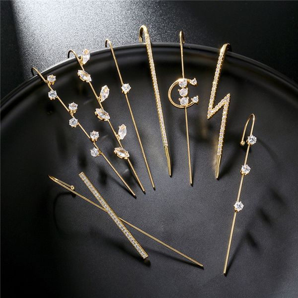 kimter shinny crystal crawler earrings ear cuff rhinestone clip climber earring fashion piercing ears jewelry for women girls k524fa, Golden;silver
kimter shinny crystal crawler earrings ear cuff rhinestone clip climber earring fashion piercing ears jewelry for women girls k524fa, Golden;silver