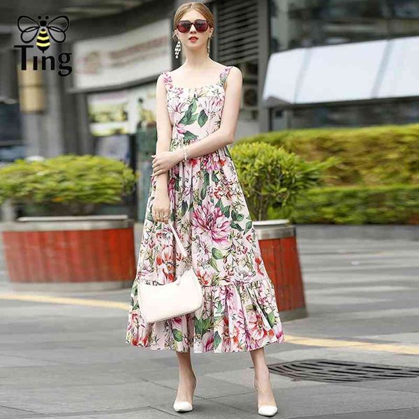 summer runway floral dress sleeveless pink flower party night es vintage a line midi longa vestiti robes 210513, Black;gray
summer runway floral dress sleeveless pink flower party night es vintage a line midi longa vestiti robes 210513, Black;gray