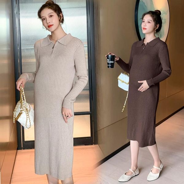 autumn winter thick knitted maternity sweaters dress bodycon slim elegant clothes for pregnant women casual pregnancy dresses, White
autumn winter thick knitted maternity sweaters dress bodycon slim elegant clothes for pregnant women casual pregnancy dresses, White