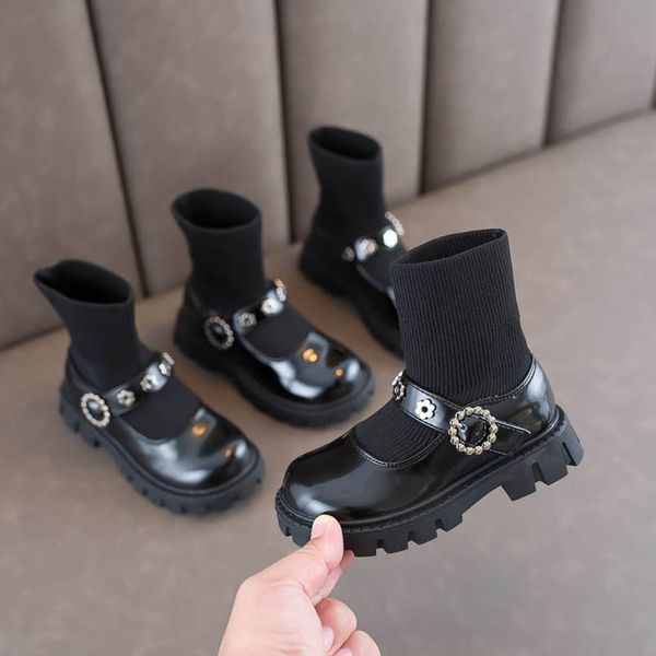 children boots kids shoes girls footwear childrens autumn winter knitted short boot leather princess sock b8188, Black;grey
children boots kids shoes girls footwear childrens autumn winter knitted short boot leather princess sock b8188, Black;grey