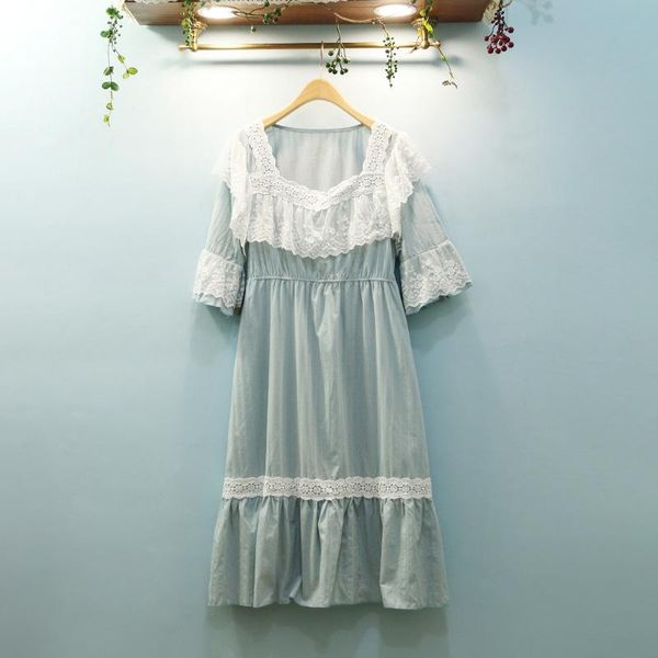 women's sleepwear nightwear women summer princess lace trend home wear cute long nightdress pijama mujer luxury pyjama suit nightgown, Black;red
women's sleepwear nightwear women summer princess lace trend home wear cute long nightdress pijama mujer luxury pyjama suit nightgown, Black;red