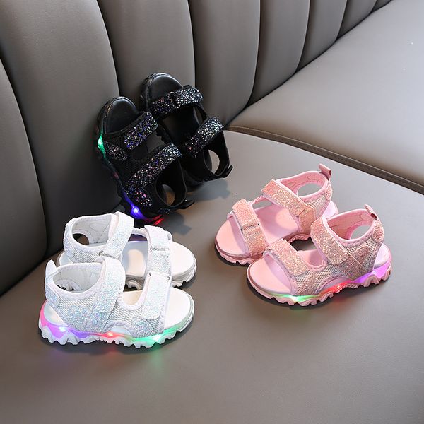kids led sandals light up summer childrens shoes glowing sport sandals girls flashing soft beach boys kids shoes toddler kss08, Black
kids led sandals light up summer childrens shoes glowing sport sandals girls flashing soft beach boys kids shoes toddler kss08, Black