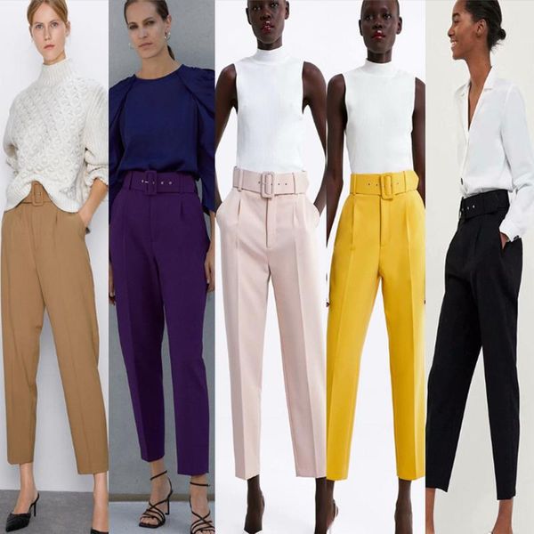 women's pants & capris women suit spring office lady long trousers 2021 autumn solid loose high waist pant vestodo female, Black;white
women's pants & capris women suit spring office lady long trousers 2021 autumn solid loose high waist pant vestodo female, Black;white