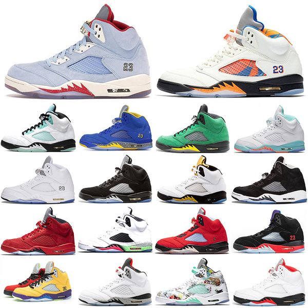 5s basketball shoes jumpman 5 men metallic silver olympic laney royal space jam wings international sports sneakers walking trainers size 40
5s basketball shoes jumpman 5 men metallic silver olympic laney royal space jam wings international sports sneakers walking trainers size 40