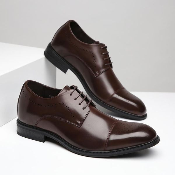 dress shoes x0018 men formal leather business casual office luxury male breathable oxfords, Black
dress shoes x0018 men formal leather business casual office luxury male breathable oxfords, Black