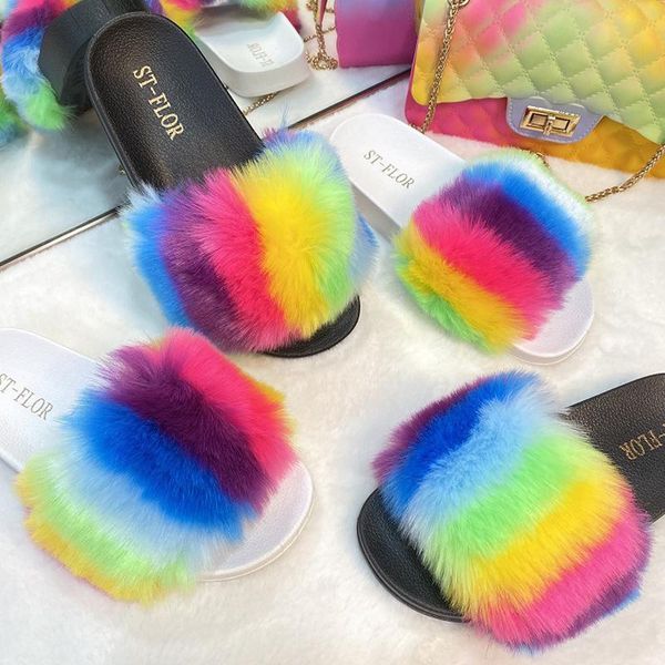 slippers 2021 summer women fur slides female indoor flip flops casual sandals furry fluffy plush shoes, Black
slippers 2021 summer women fur slides female indoor flip flops casual sandals furry fluffy plush shoes, Black
