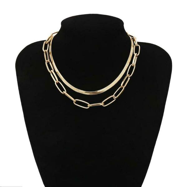 chains cosyoo 2021 fashion multi-layered snake chain necklace for women vintage choker party jewelry gift, Silver
chains cosyoo 2021 fashion multi-layered snake chain necklace for women vintage choker party jewelry gift, Silver