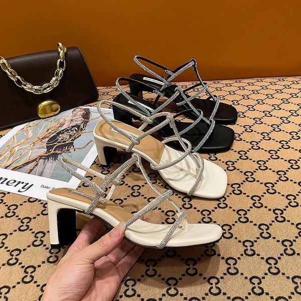 sandals women fashion casual rhinestone slippers open toe outdoor thick high heels designer summer shoes for 2021, Black
sandals women fashion casual rhinestone slippers open toe outdoor thick high heels designer summer shoes for 2021, Black