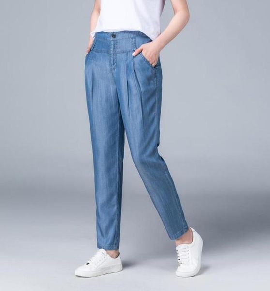 women's jeans fashion denim woman elastic high waist trousers stretch washed female, Blue
women's jeans fashion denim woman elastic high waist trousers stretch washed female, Blue