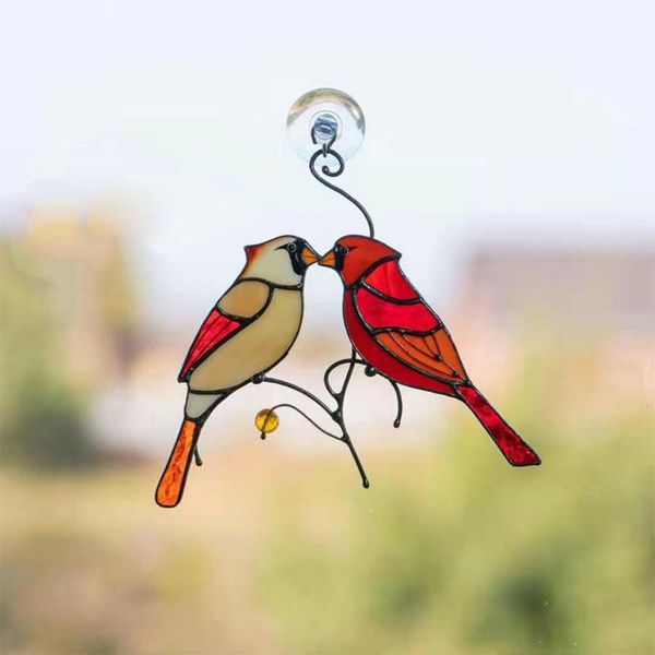decorative objects & figurines 1pcs eminal birds colored glass ornament wall decoration layout hanging home decor wedding room window sticke
decorative objects & figurines 1pcs eminal birds colored glass ornament wall decoration layout hanging home decor wedding room window sticke