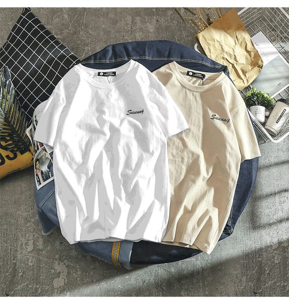 100% 2021 cotton fashions short-sleeved t shirt loose trend boys half-sleeved simple letters mens womens shirts s-4xl, White;black
100% 2021 cotton fashions short-sleeved t shirt loose trend boys half-sleeved simple letters mens womens shirts s-4xl, White;black