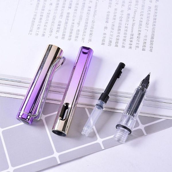 colors fashion gradient fountain pen business student calligraphy supply fine office home nib tool extra writing 0.5 mm g2s9 pens
colors fashion gradient fountain pen business student calligraphy supply fine office home nib tool extra writing 0.5 mm g2s9 pens
