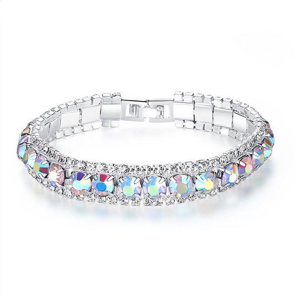 skysuk fashion silver plated austrian crystal bracelets for women link chain bangle bracelet jewelry gift femme bangles link,, Black
skysuk fashion silver plated austrian crystal bracelets for women link chain bangle bracelet jewelry gift femme bangles link,, Black