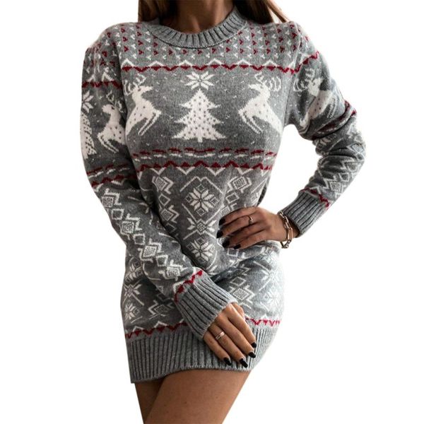 casual dresses 2021 women christmas jacquard knitted dress loose fitting long sleeve round neck mini for autumn winter s//l/xl, Black;gray
casual dresses 2021 women christmas jacquard knitted dress loose fitting long sleeve round neck mini for autumn winter s//l/xl, Black;gray