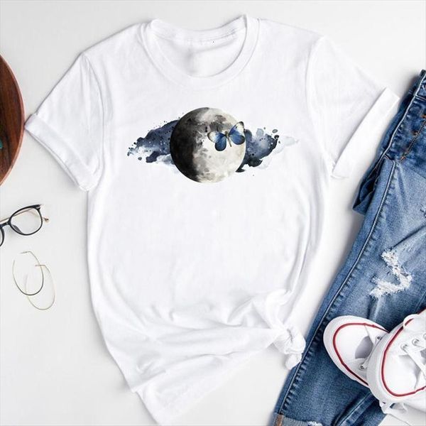 graphic butterfly 90s style mujer womens camisetas fashion print short sleeve summer female clothes tees t shirt, White
graphic butterfly 90s style mujer womens camisetas fashion print short sleeve summer female clothes tees t shirt, White