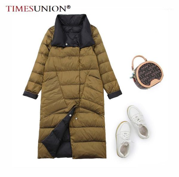 women's down & parkas coats jackets for women 2021 autumn/winter lightweight jacket white duck over the knee two-sided long coat, Black
women's down & parkas coats jackets for women 2021 autumn/winter lightweight jacket white duck over the knee two-sided long coat, Black